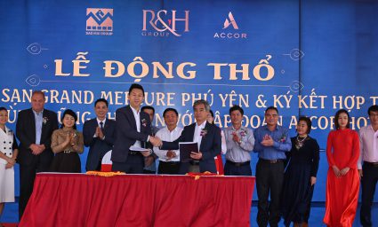 ĐỘNG THỔ TRIỂN KHAI DỰ ÁN KHÁCH SẠN 5 SAO GRAND MERCURE PHÚ YÊN